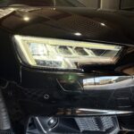 アウディS4 ヘッドライト クラック 施工前