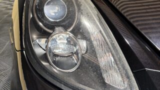 ポルシェ981 ヘッドライト クラック全体